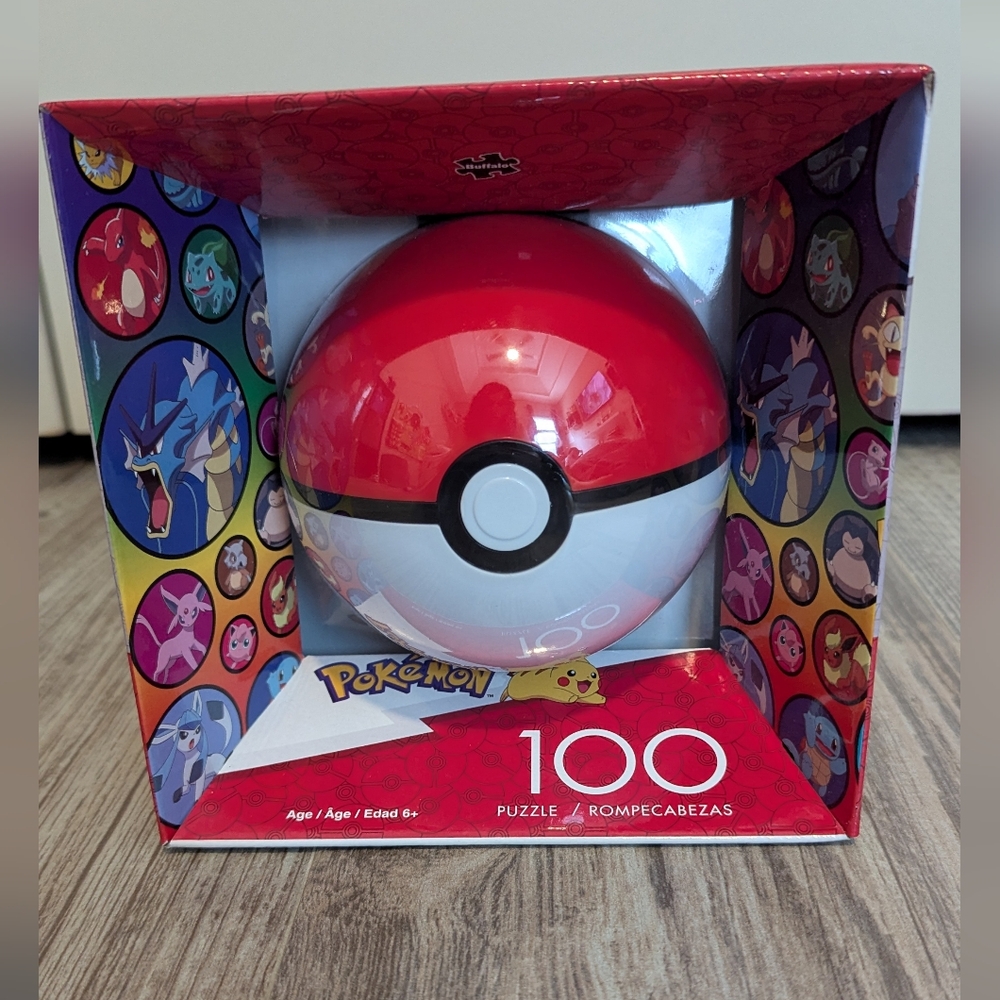 Pokemon Red and White Pokeball Puzzle